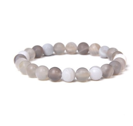 8mm natural stone beads gemstone bracelet punk beaded friendship bracelet(FD4118 FD4119 FD4120 FD4121 FB085-6)