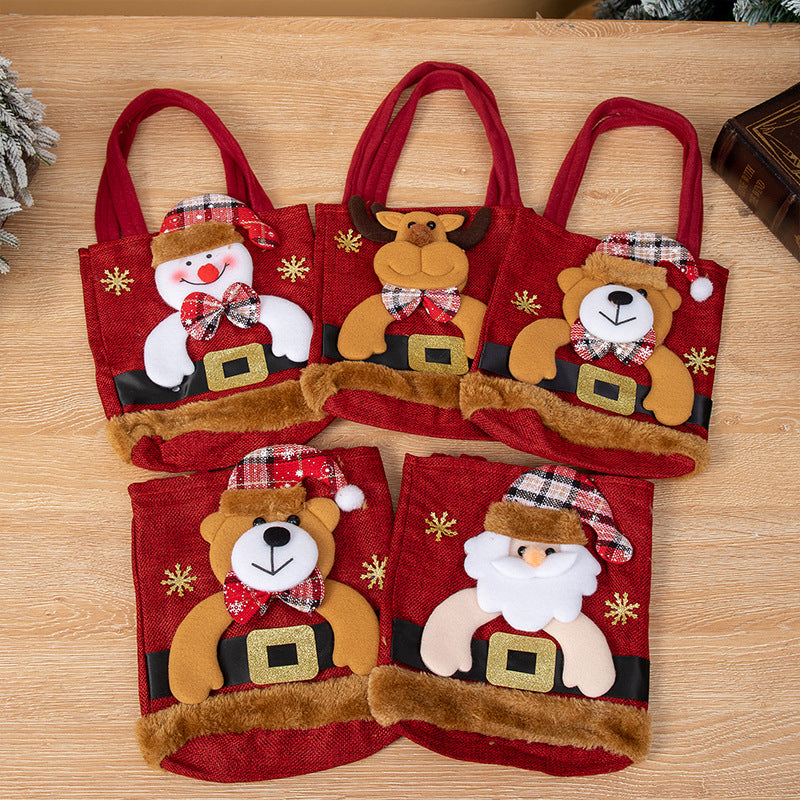Christmas decorations Christmas gift bags