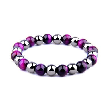 Tiger Eye Bracelet Men's Simple Obsidian Couple Friendship Bracelet（B200030 B200031 B200032 B200033 B200034）