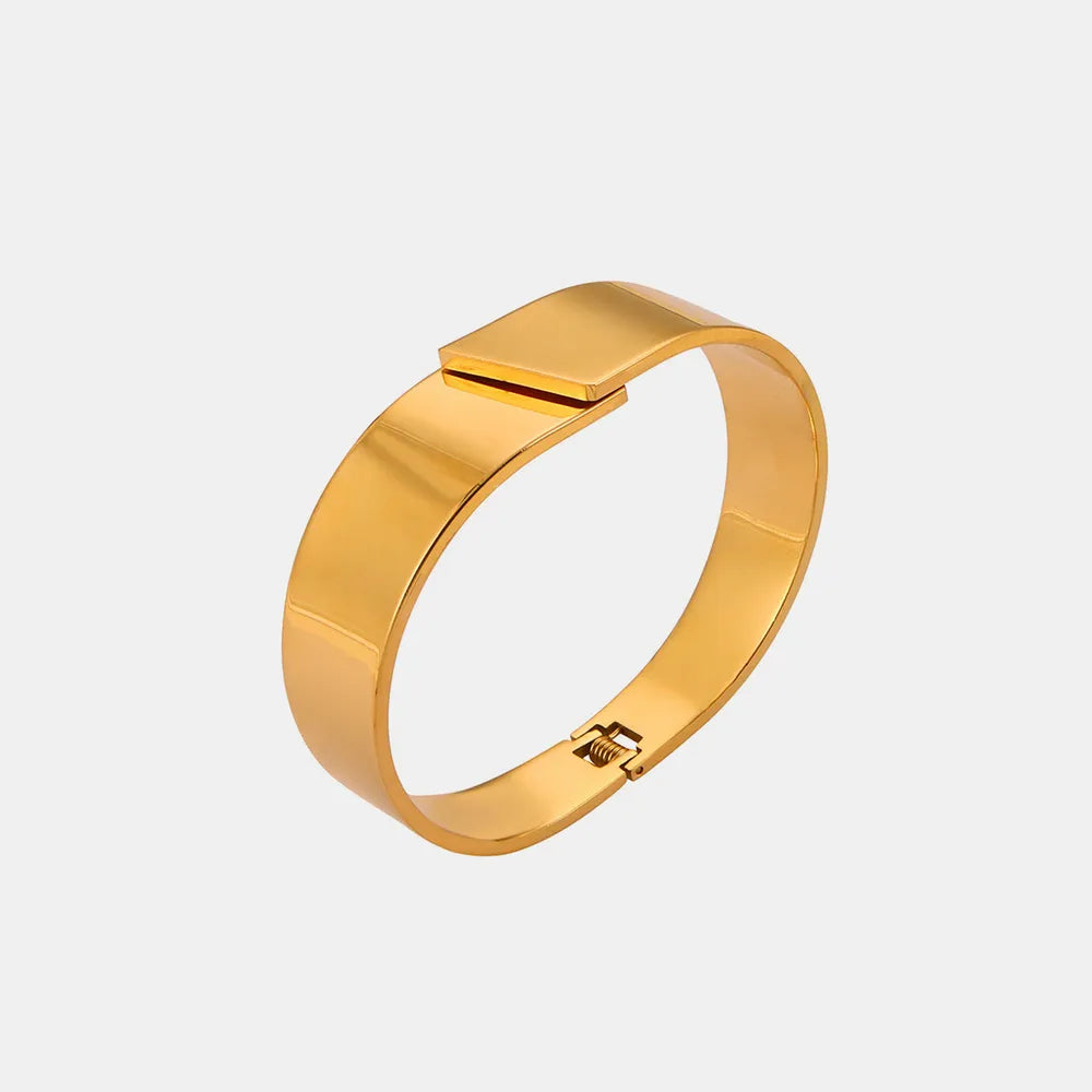 Bracelet Acier Titane Inoxydable | Bijou Homme Femme Classique | Accessoire Mode