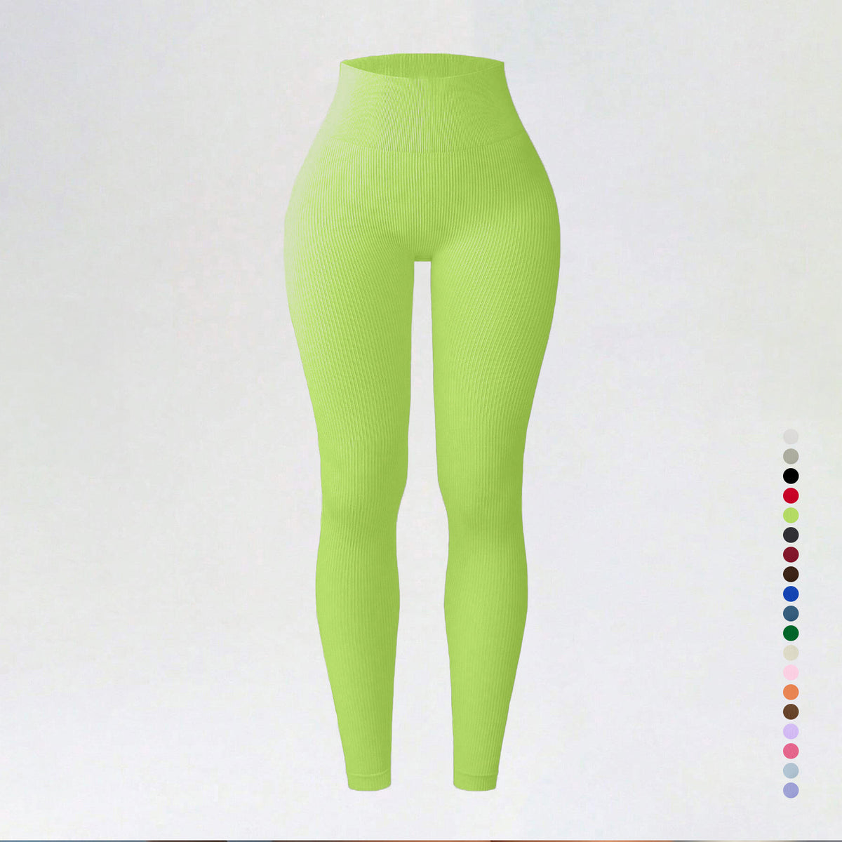Leggings Yoga Taille Haute Sans Coutures Femme – Sport & Fitness