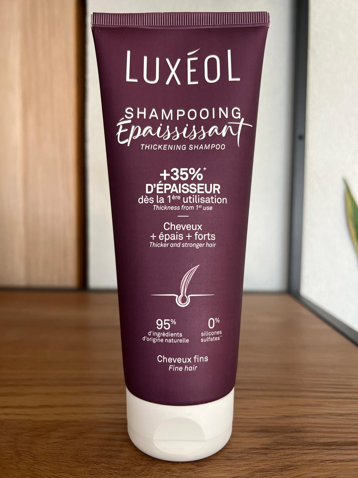 Luxéol Thickening Shampoo for Fine Hair – Hair Density & Strength – 200 ml