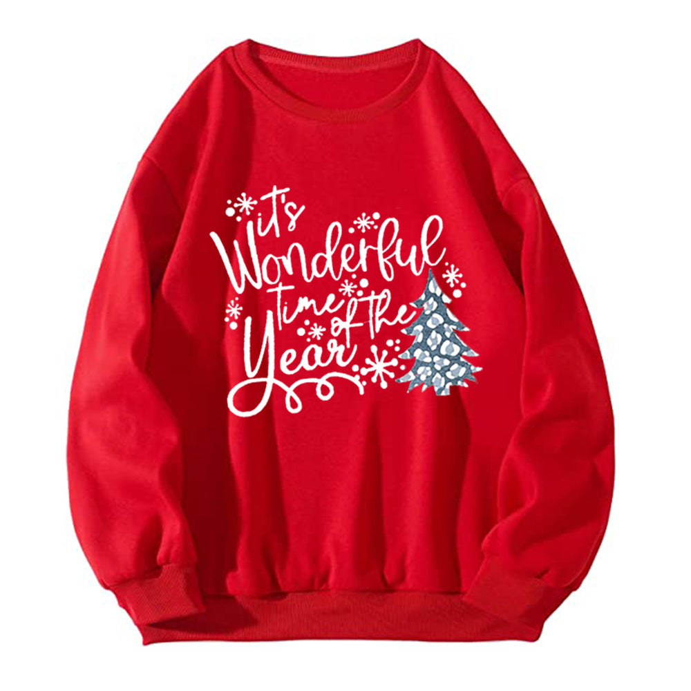Christmas ladies hoodie Christmas tree
