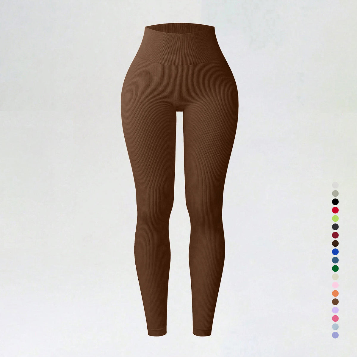 Leggings Yoga Taille Haute Sans Coutures Femme – Sport & Fitness