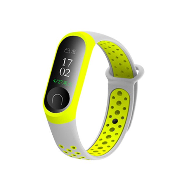 Bracelet Silicone Xiaomi Mi Band 3 & 4 | Sangle Sport Remplacement | Montre Connectée