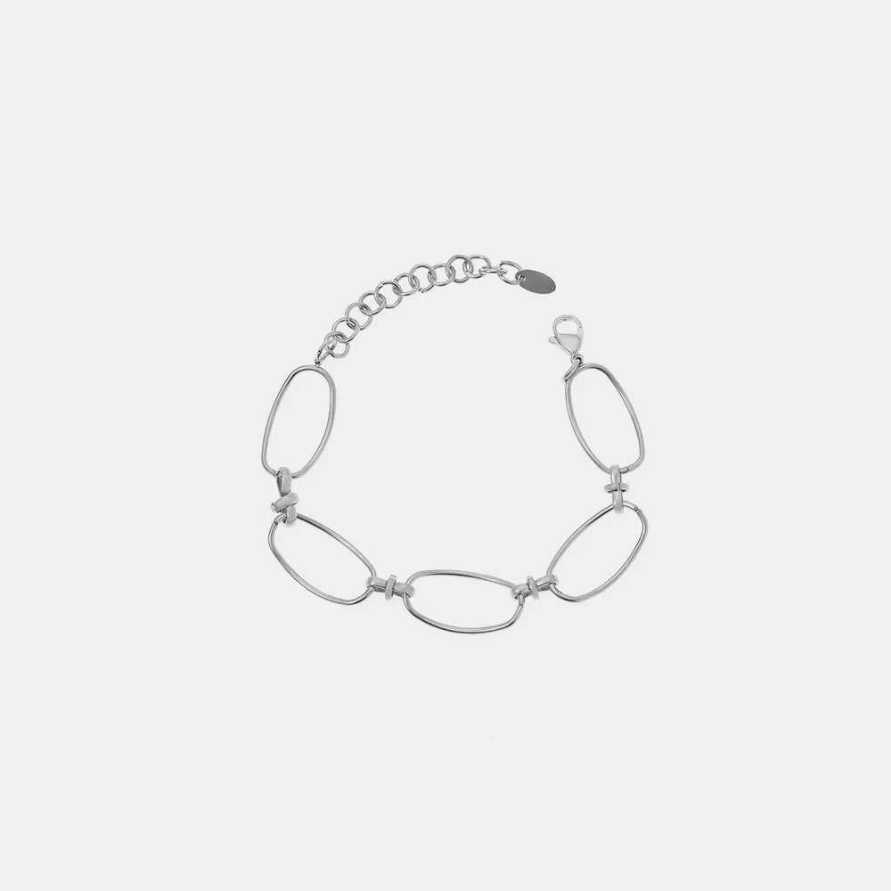 Bracelet Chaîne Acier Titane | Design Moderne Unisexe | Bijou Tendance