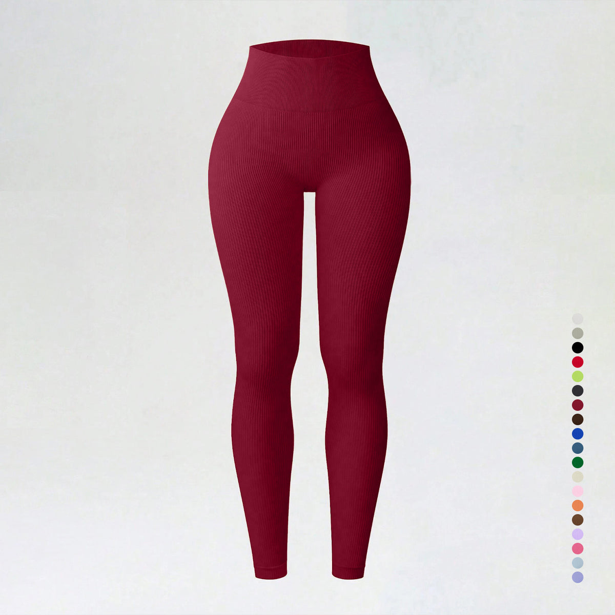 Leggings Yoga Taille Haute Sans Coutures Femme – Sport & Fitness