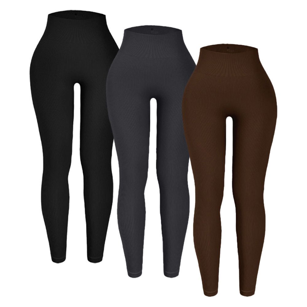 Leggings Yoga Taille Haute Sans Coutures Femme – Sport & Fitness