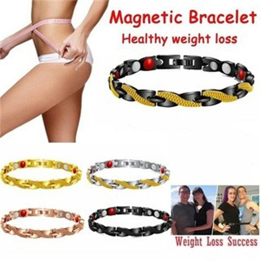 Men's Detachable Dragon Pattern Bracelet 7mm Simple Couple Bracelet New Magnetic Therapy