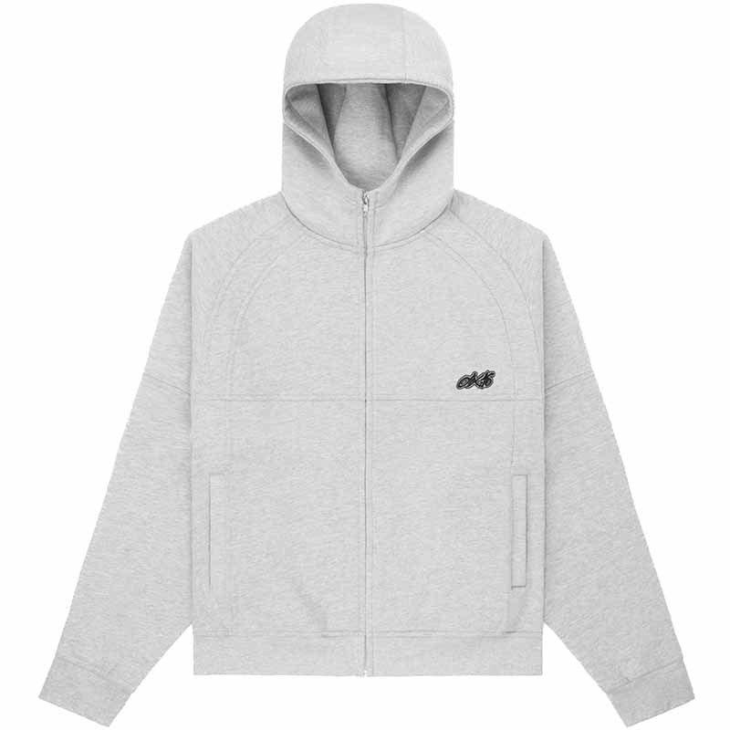 Streetwear Fashion Unisex Hooded Zip-Up Sweatshirt and Loose Straight Casual Sports Pants