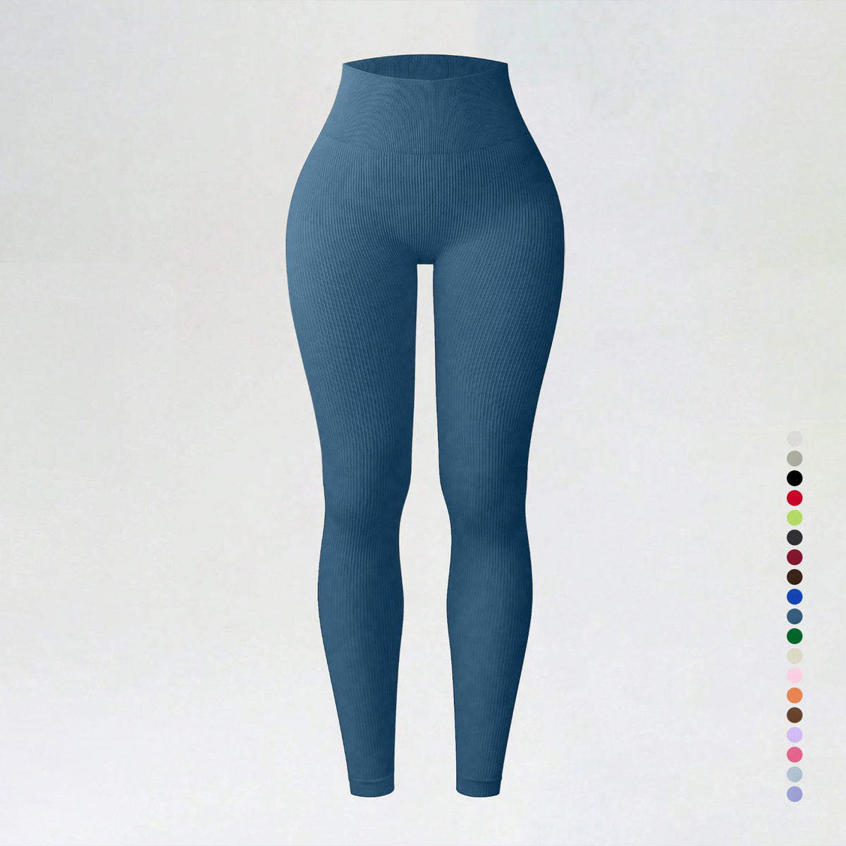 Leggings Yoga Taille Haute Sans Coutures Femme – Sport & Fitness