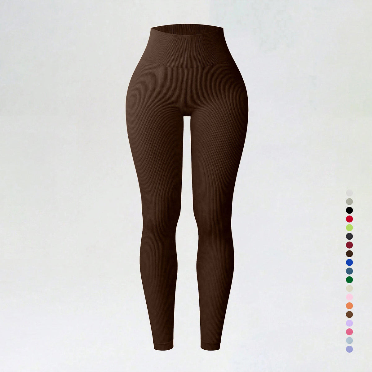 Leggings Yoga Taille Haute Sans Coutures Femme – Sport & Fitness