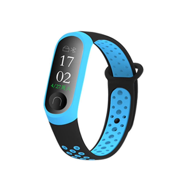 Bracelet Silicone Xiaomi Mi Band 3 & 4 | Sangle Sport Remplacement | Montre Connectée