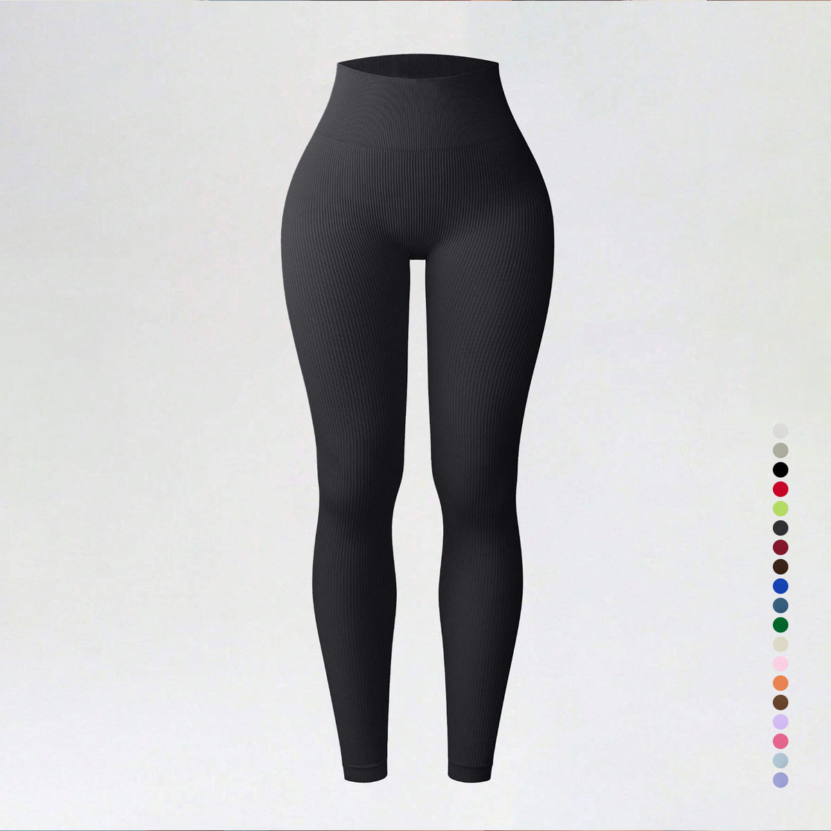 Leggings Yoga Taille Haute Sans Coutures Femme – Sport & Fitness