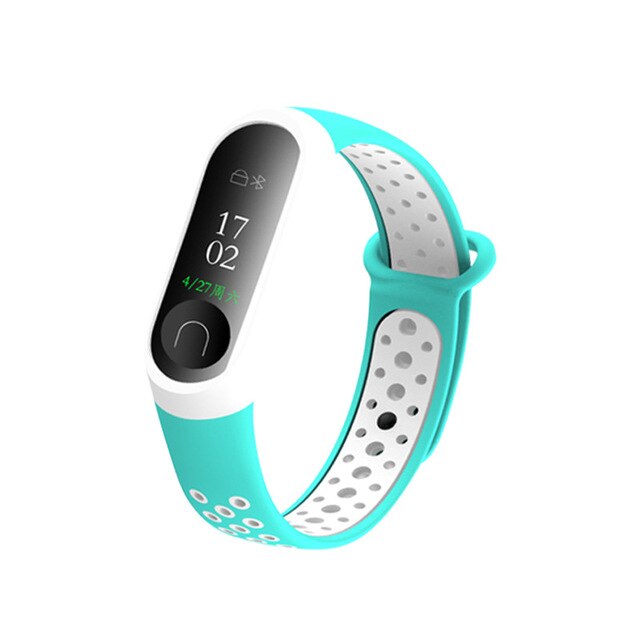 Bracelet Silicone Xiaomi Mi Band 3 & 4 | Sangle Sport Remplacement | Montre Connectée