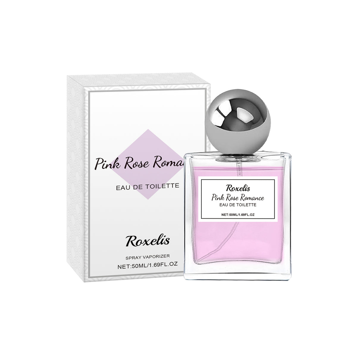 Parfum Roxelis Rose Rose Charme | Phéromone Cologne Longue Tenue | Eau de Parfum Femme