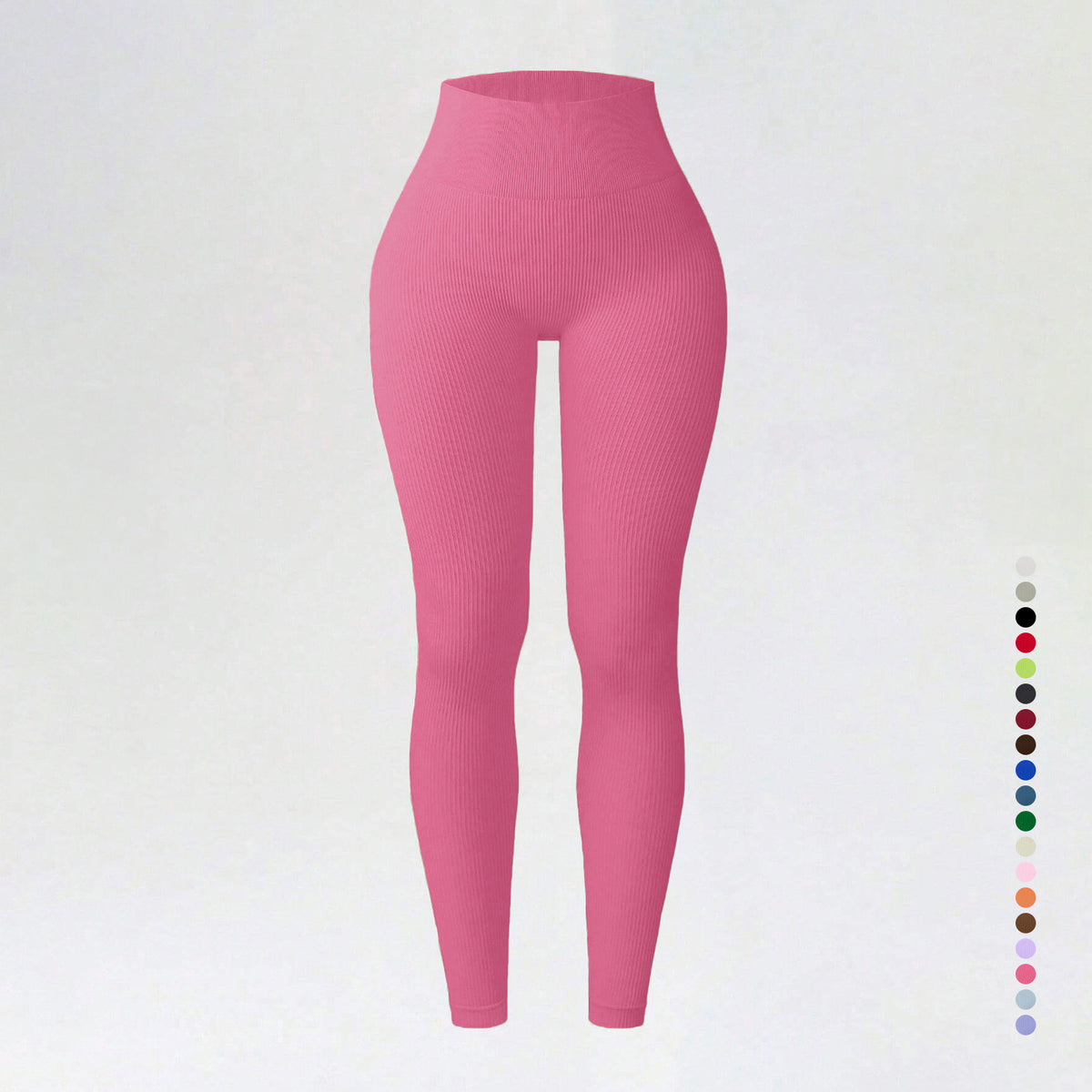 Leggings Yoga Taille Haute Sans Coutures Femme – Sport & Fitness