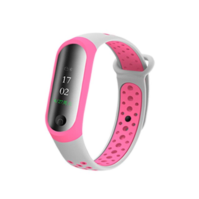 Bracelet Silicone Xiaomi Mi Band 3 & 4 | Sangle Sport Remplacement | Montre Connectée