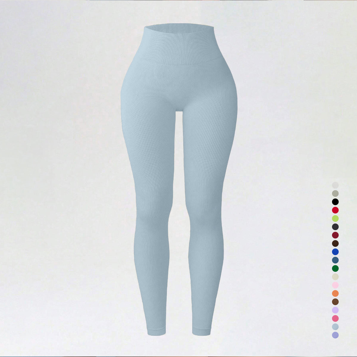 Leggings Yoga Taille Haute Sans Coutures Femme – Sport & Fitness