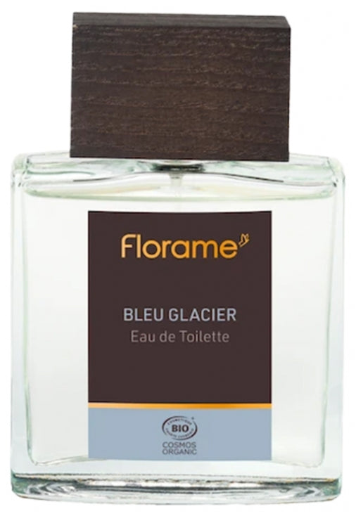 FLORAME - Eau de Toilette Blue Glacier Organic 100 ml - Refreshing Serenity in a Bottle 🌊✨